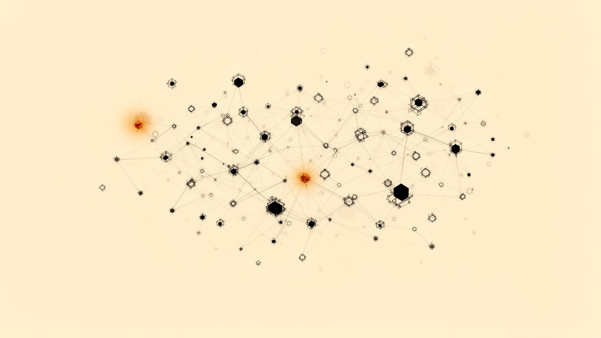 An abstract diagram of integrated systems forming a quiet network